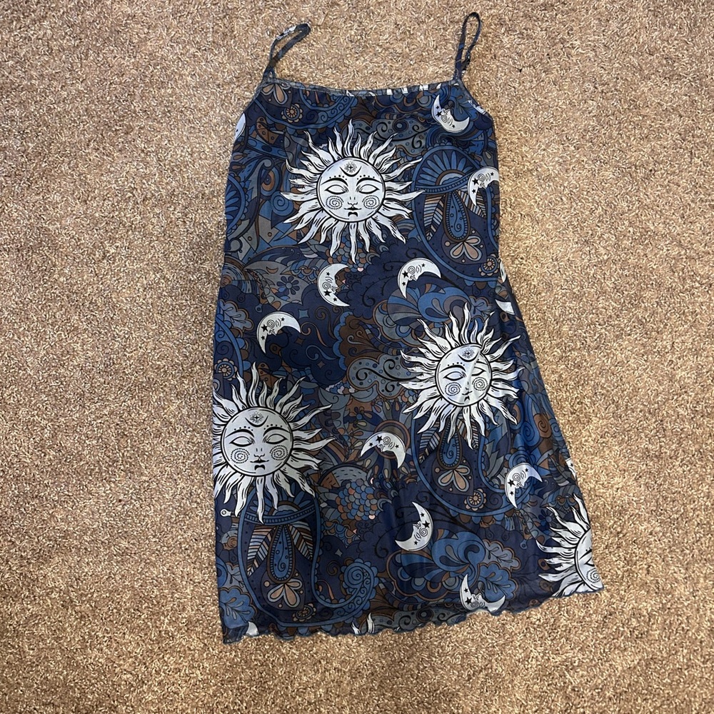 Amazon Celestial Navy Midi Dress